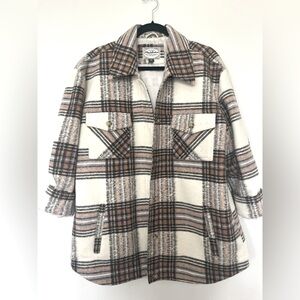 Flag and Anthem plaid lined jacket